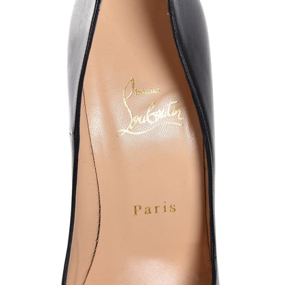 Christian Louboutin Kid Door Knock 120 Pumps 38.5 Black 7 of 7