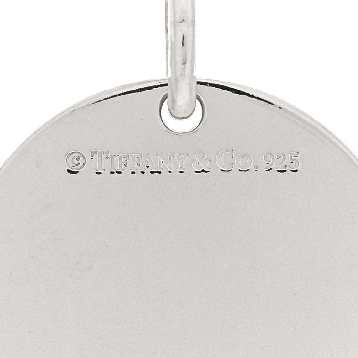 Tiffany Sterling Silver Return to Tiffany Round Tag Charm Bracelet 3 of 3