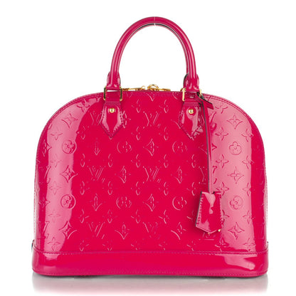Louis Vuitton Vernis Alma MM Rose Indien 1 of 8