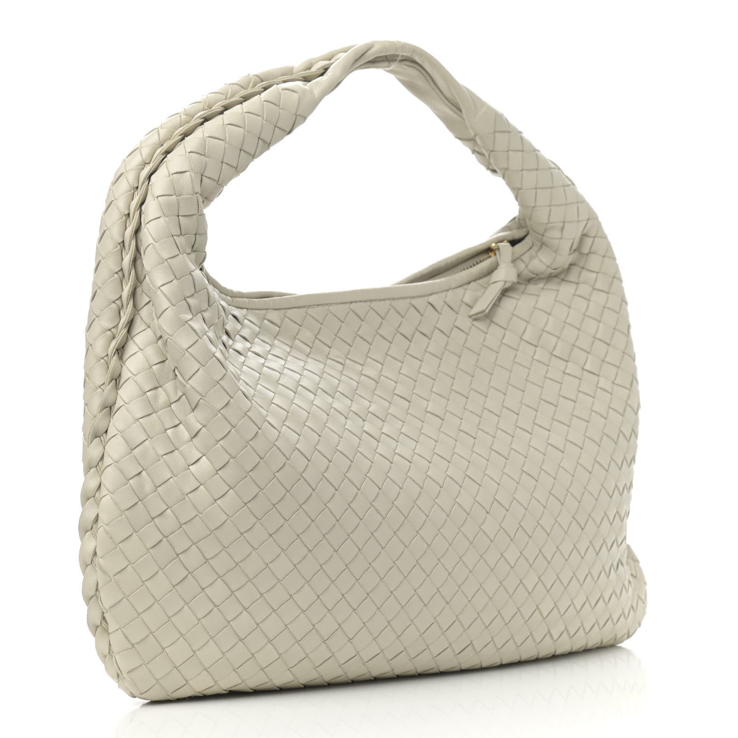 Bottega Veneta Nappa Intrecciato Medium Veneta Hobo Cream 2 of 10