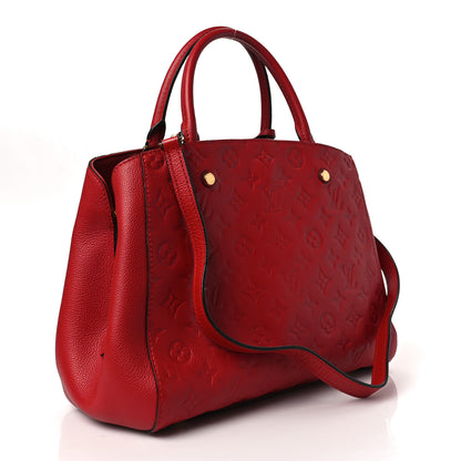 Louis Vuitton Empreinte Montaigne MM Cherry 2 of 7