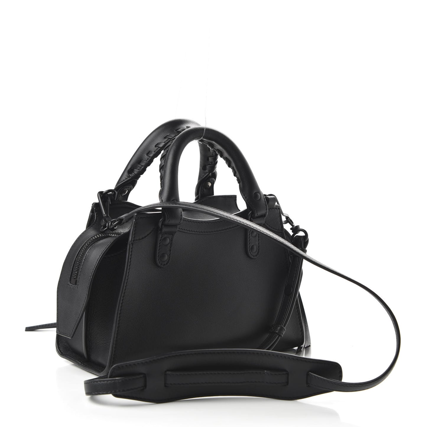 Smooth Calfskin Neo Classic Black Hardware Mini City Black