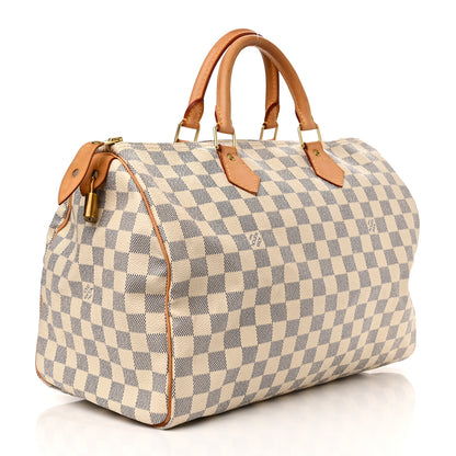 Louis Vuitton Damier Azur Speedy 35 3 of 12