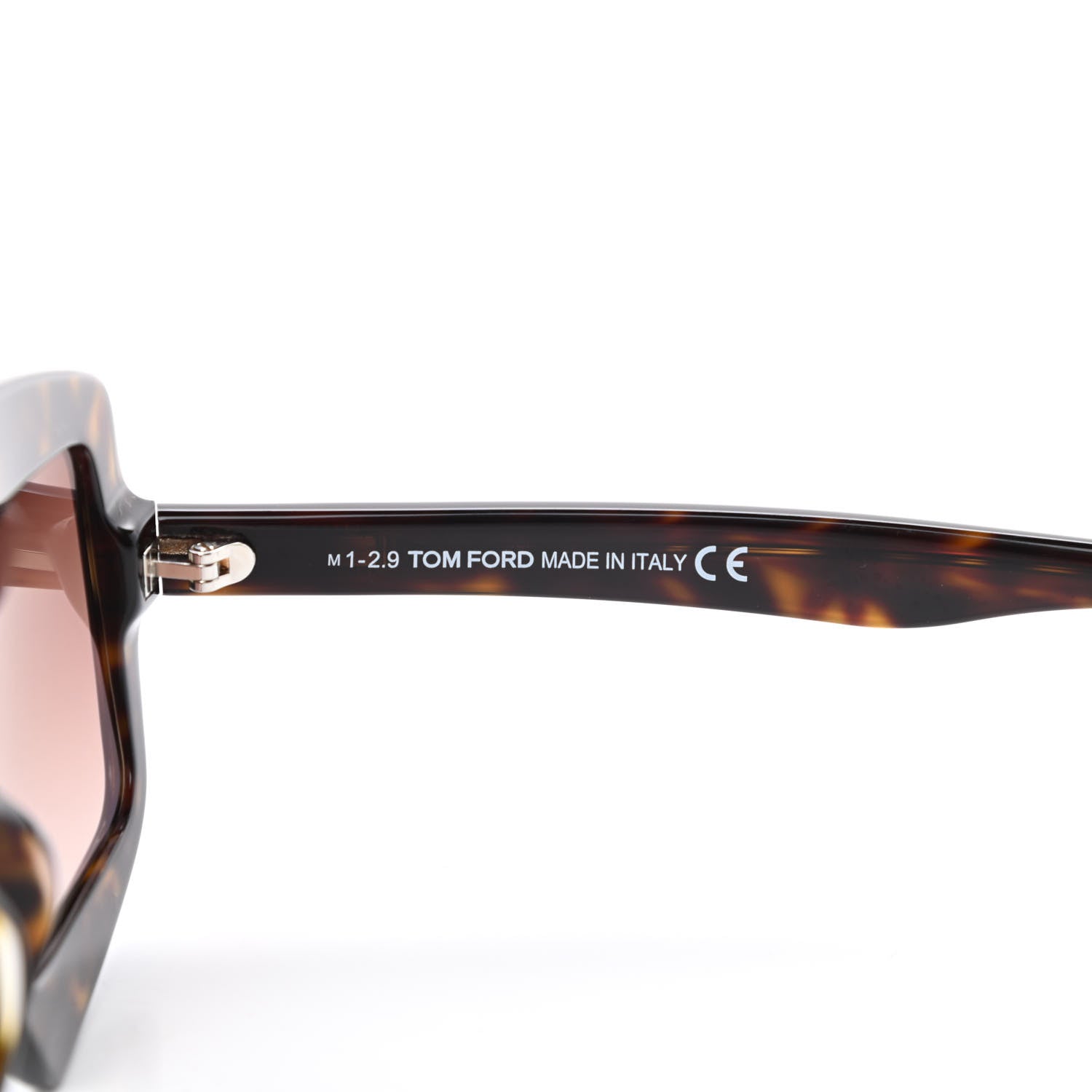 Tom Ford Tate-02 Irregular Square Sunglasses TF789 Dark Havana 6 of 8