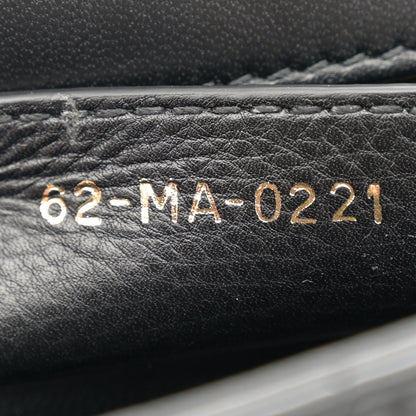 Christian Dior Calfskin Cannage Small Caro Bag Black 7 of 12