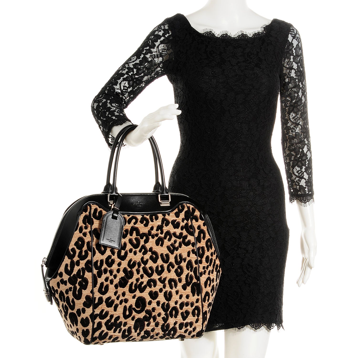 Louis Vuitton Leopard North South Tote 2 of 7