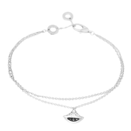 Bulgari 18K White Gold Diamond Divas' Dream Bracelet SM 1 of 6
