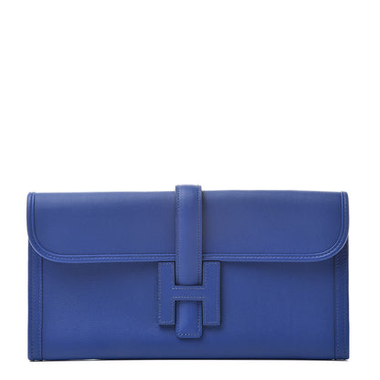 Hermes Swift Jige Elan 29 Clutch Bleu Electrique 1 of 7
