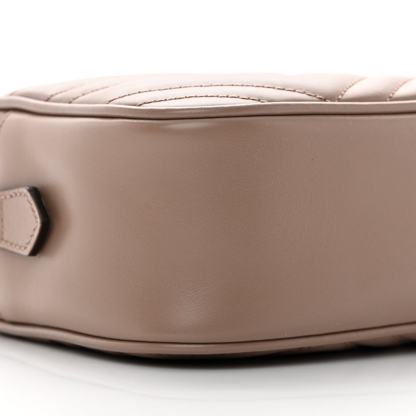 Calfskin Matelasse Small GG Marmont Chain Shoulder Bag Porcelain Rose