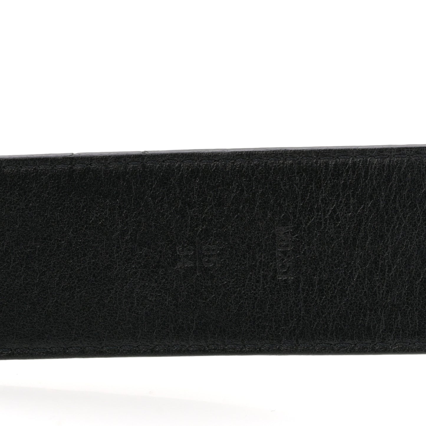 PVC Monogram 40mm LV Initiales Reversible Belt 85 34 Iridescent Prism