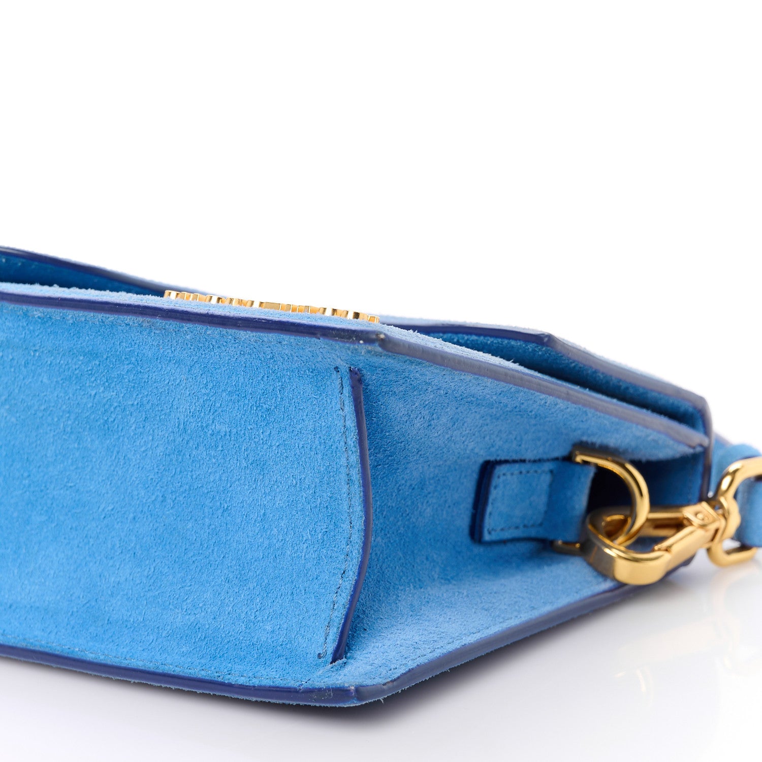 Jacquemus Nubuck Le Grand Bambino Blue 1760371 – FASHIONPHILE