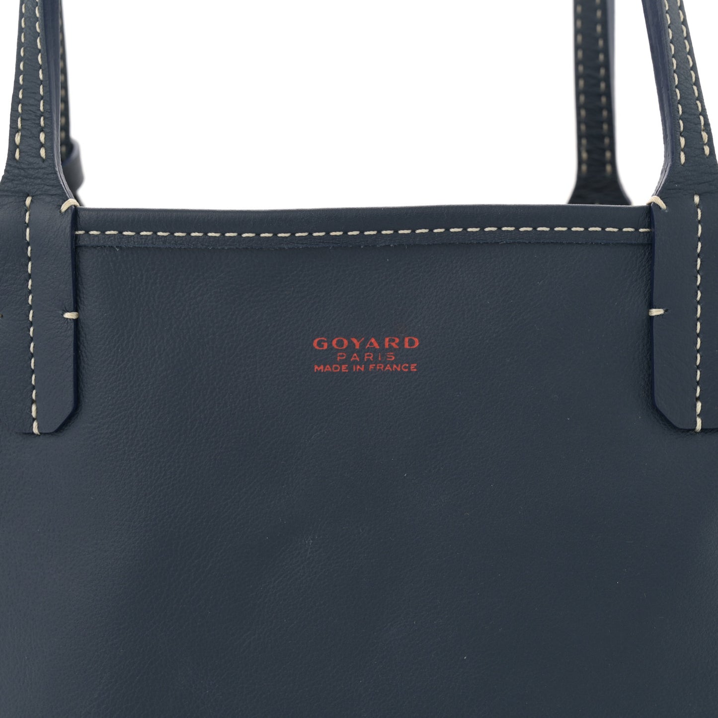 Goyardine Reversible Mini Anjou Navy