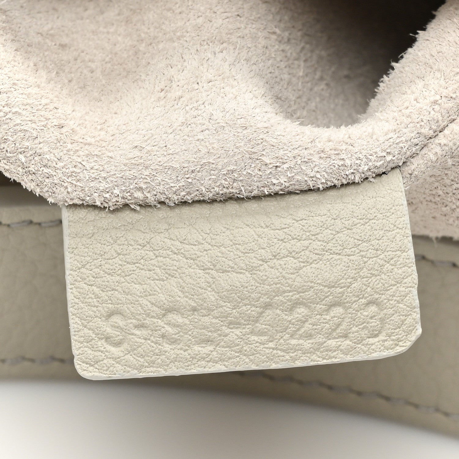 Celine Supple Calfskin Cuir Triomphe Heloise Shoulder Bag Light Stone 8 of 10