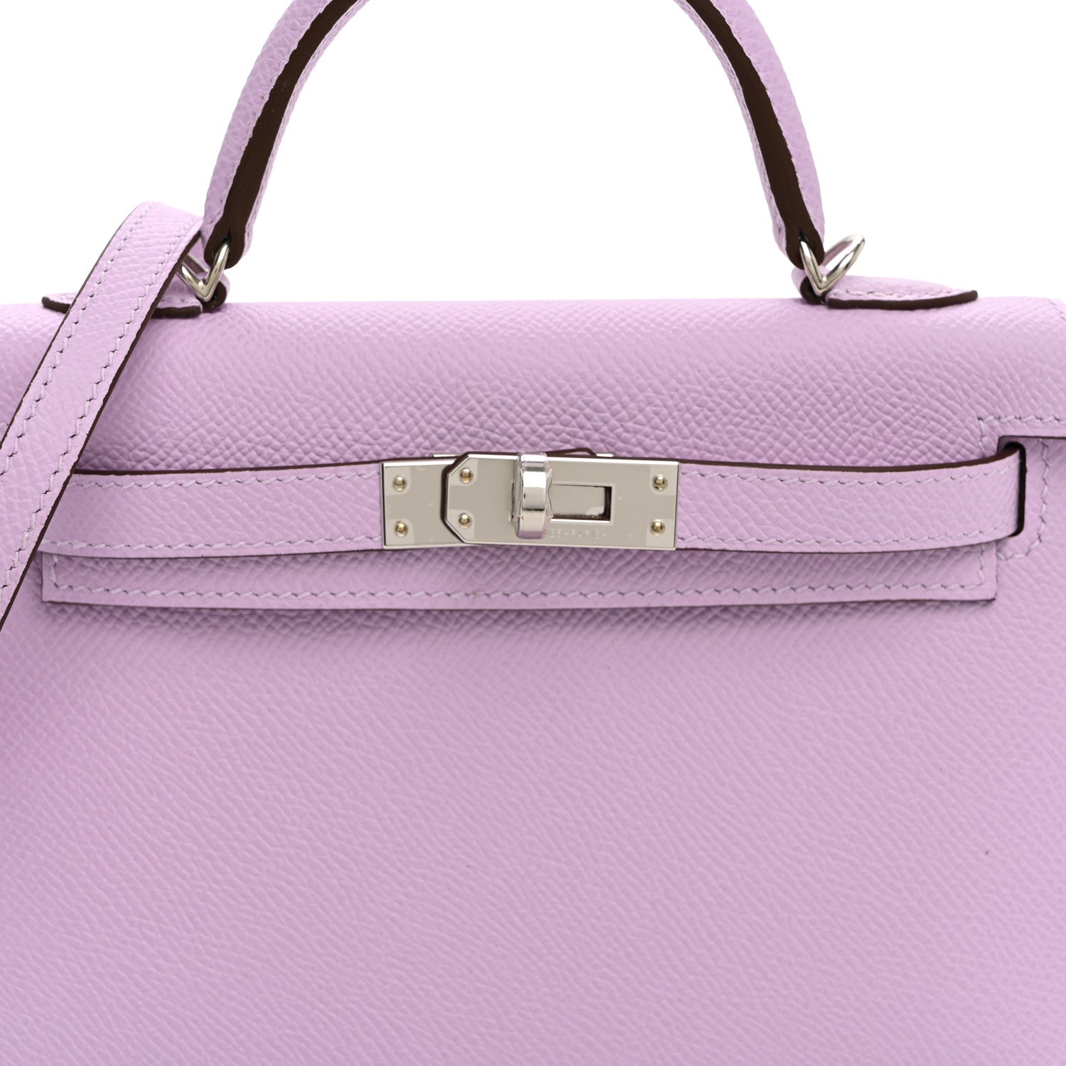 Hermes Epsom Mini Kelly Sellier 20 Guimauve 8 of 11