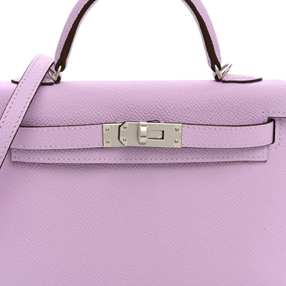 Hermes Epsom Mini Kelly Sellier 20 Guimauve 8 of 11