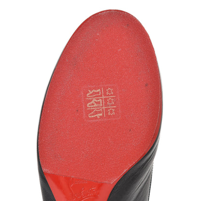Christian Louboutin Shiny Nappa La Massine Flats 38 Black 13 of 15