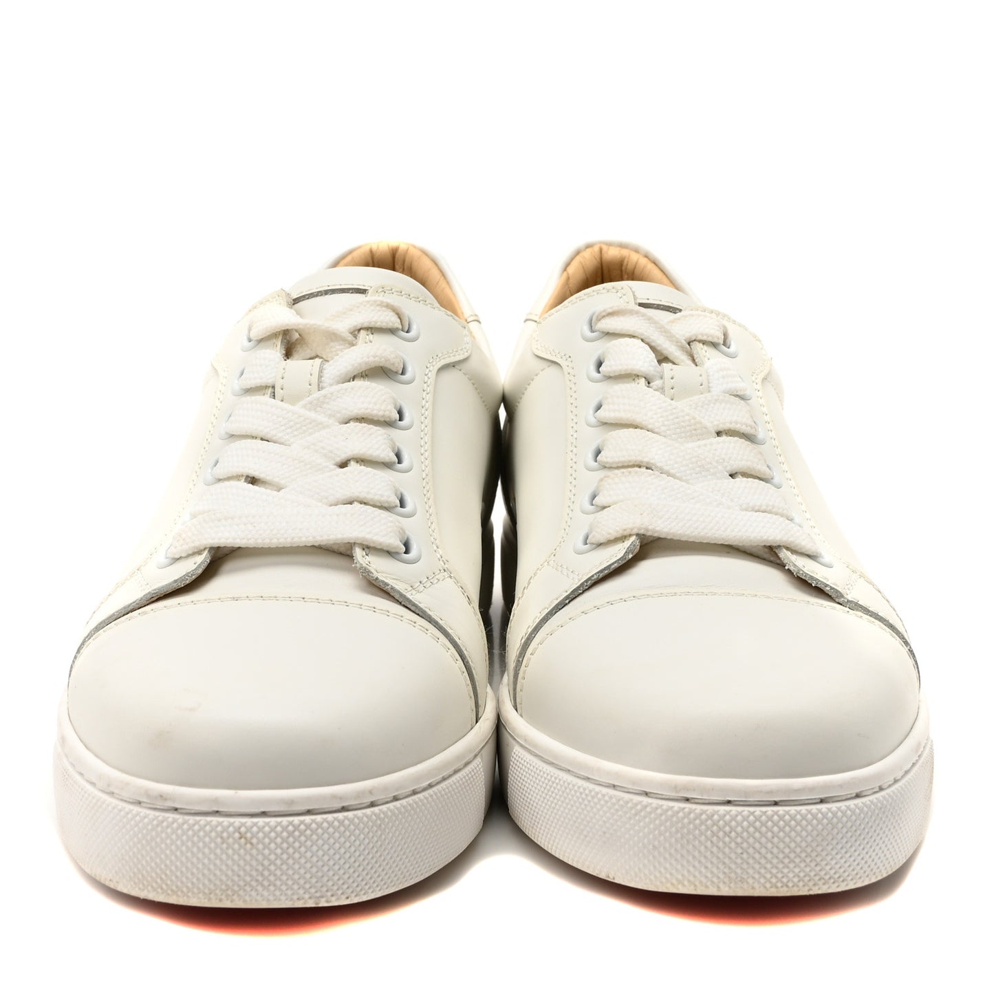 Calfskin Vieira Flat Sneakers 36 White