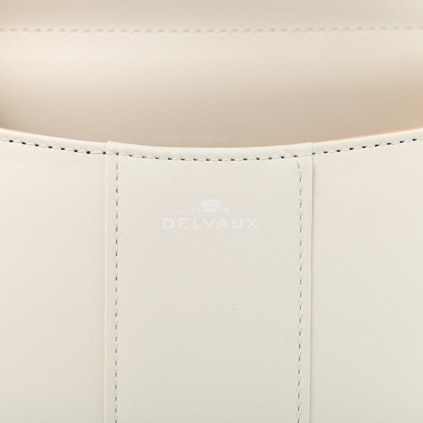 Calfskin Mini Brillant Satchel Ivory