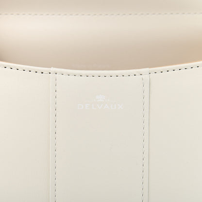 Delvaux Calfskin Mini Brillant Satchel Ivory 8 of 14