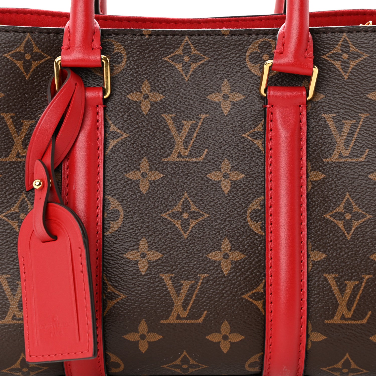 Louis Vuitton Monogram Soufflot BB Cherry 7 of 18