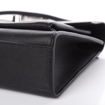 Louis Vuitton Soft Calfskin My Lockme Chain Bag BB Black 8 of 9