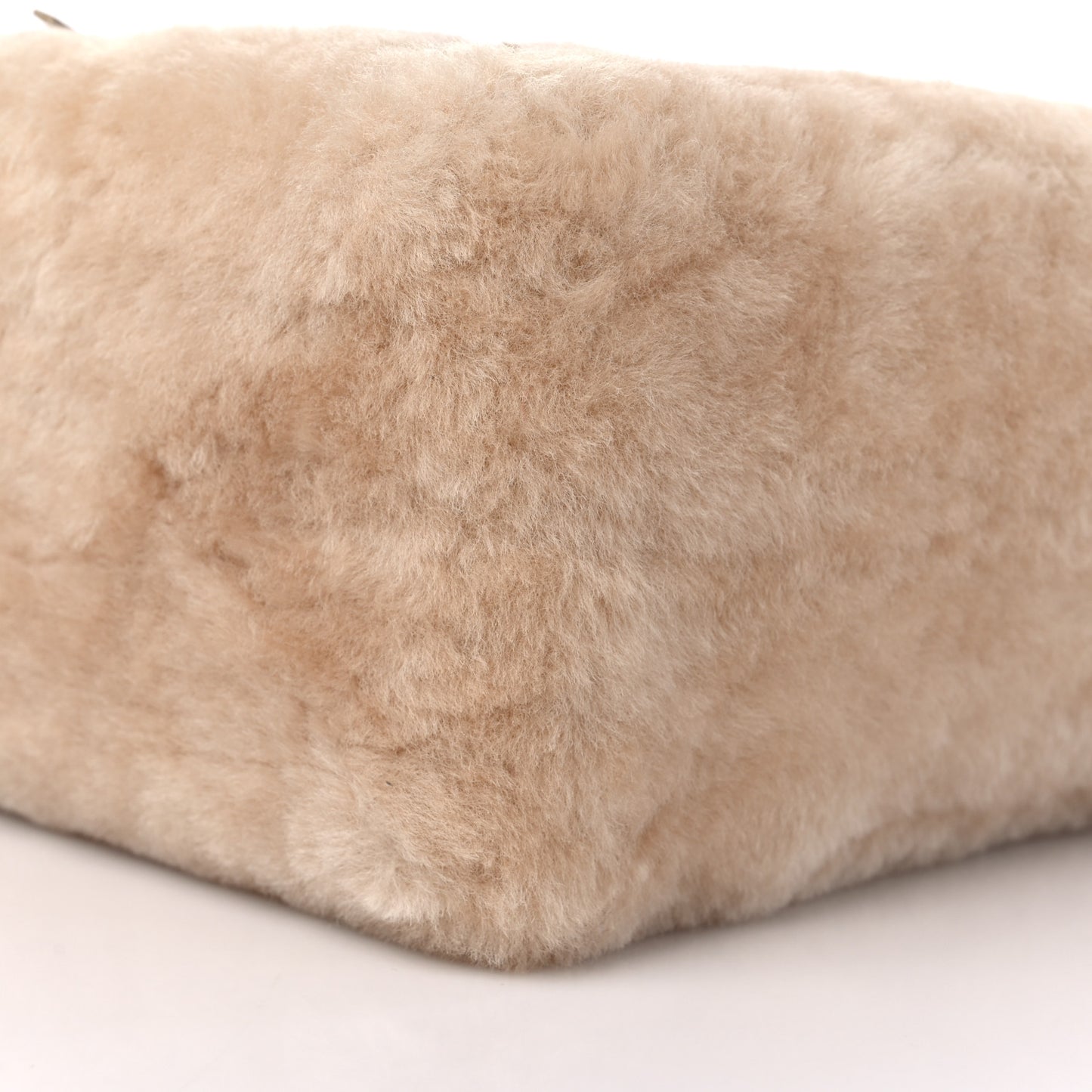 Merino Wool Papier A6 Zip Around Tote Beige Tapioca