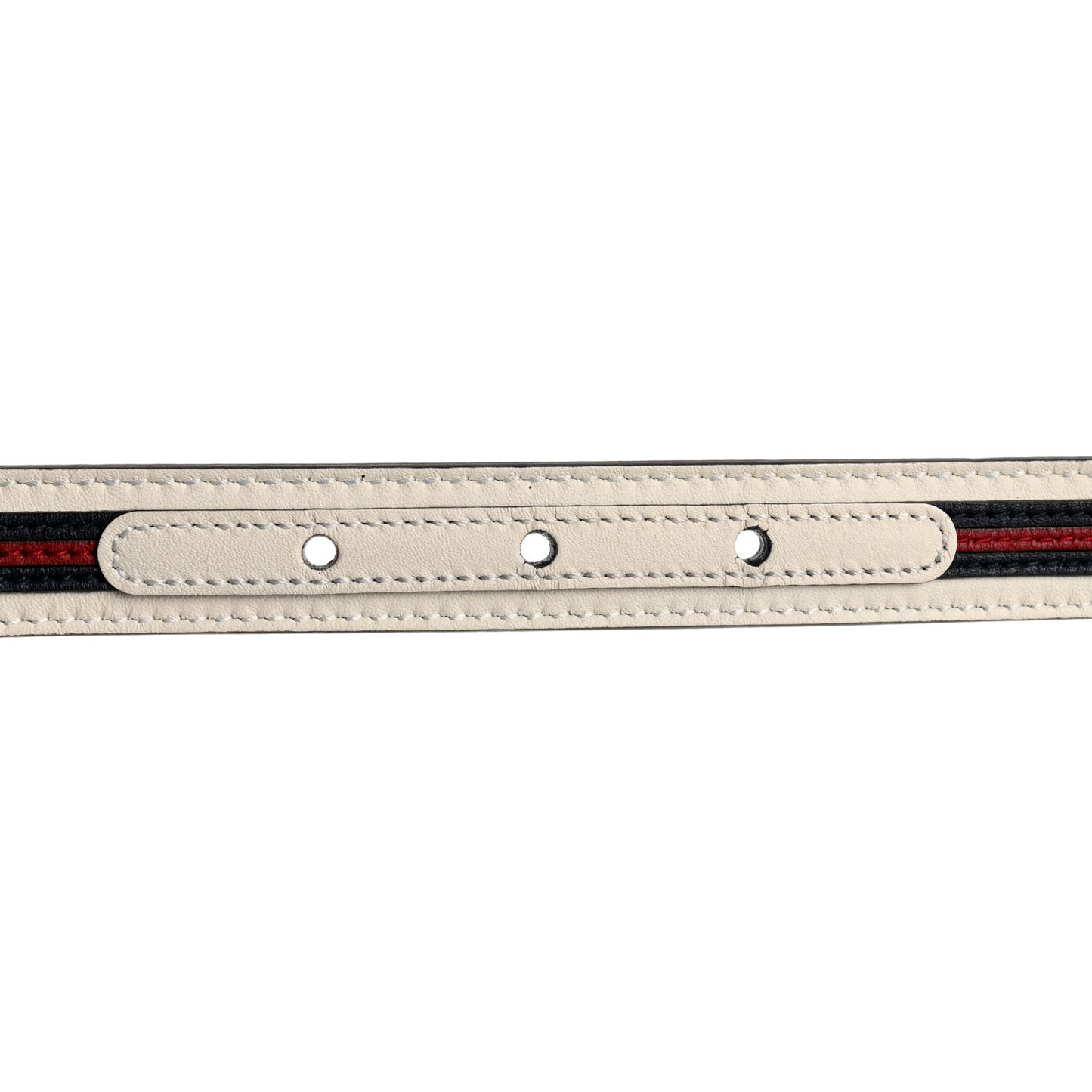 Calfskin 20mm Torchon Double G Sylvie Belt 85 34 Off White Blue Red