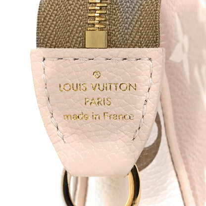 Louis Vuitton Empreinte Spring in the City Mini Pochette Accessories Kaki Beige Cream 6 of 8
