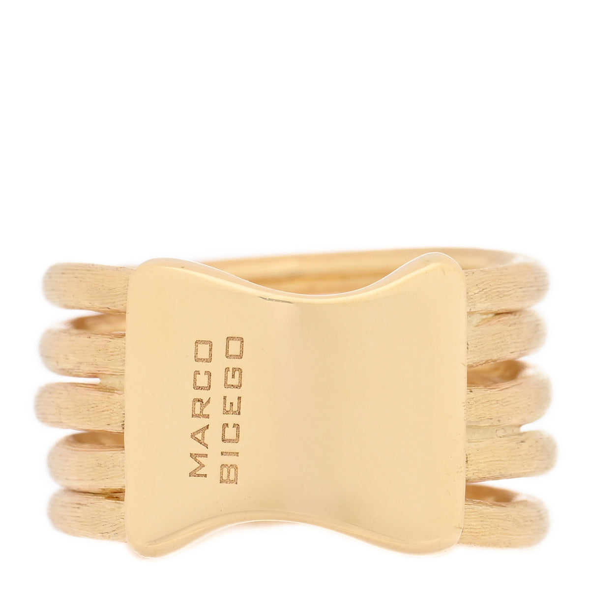 18K Yellow Gold Jaipur Five Strand Ring 54 7