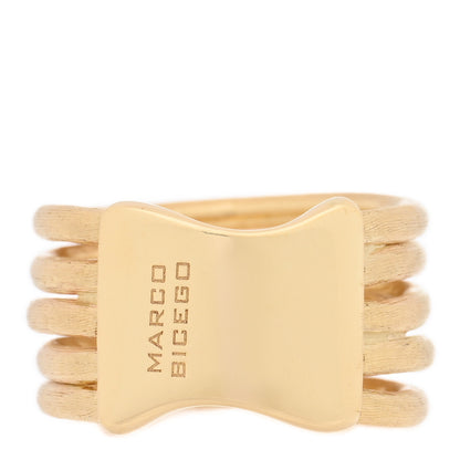Marco Bicego 18K Yellow Gold Jaipur Five Strand Ring 54 7 3 of 4