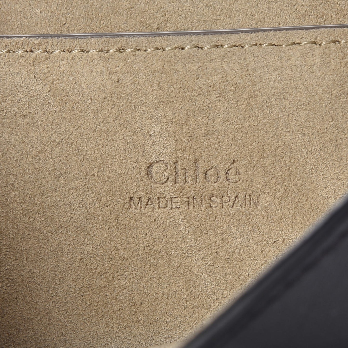 Suede Calfskin Mini Faye Bracelet Bag Black