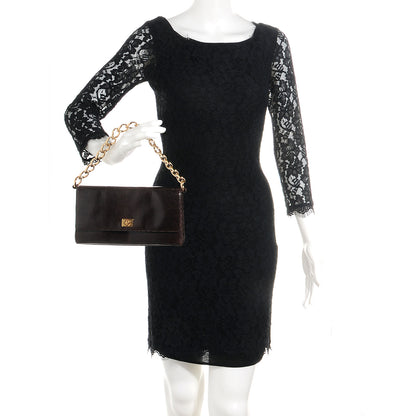 Chanel Lizard Single Flap Brown 2 of 7