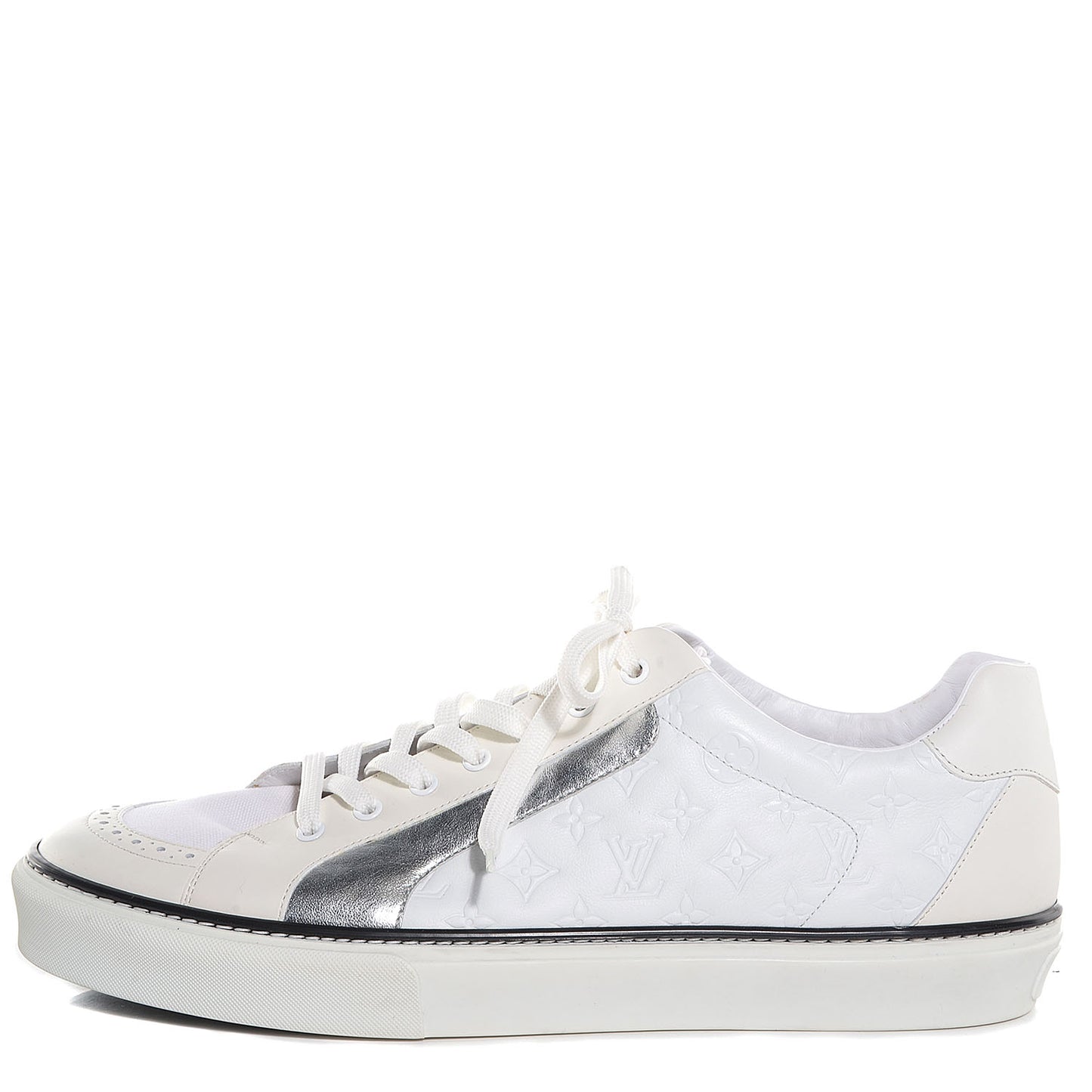 Empreinte Street Sneaker White Silver 10