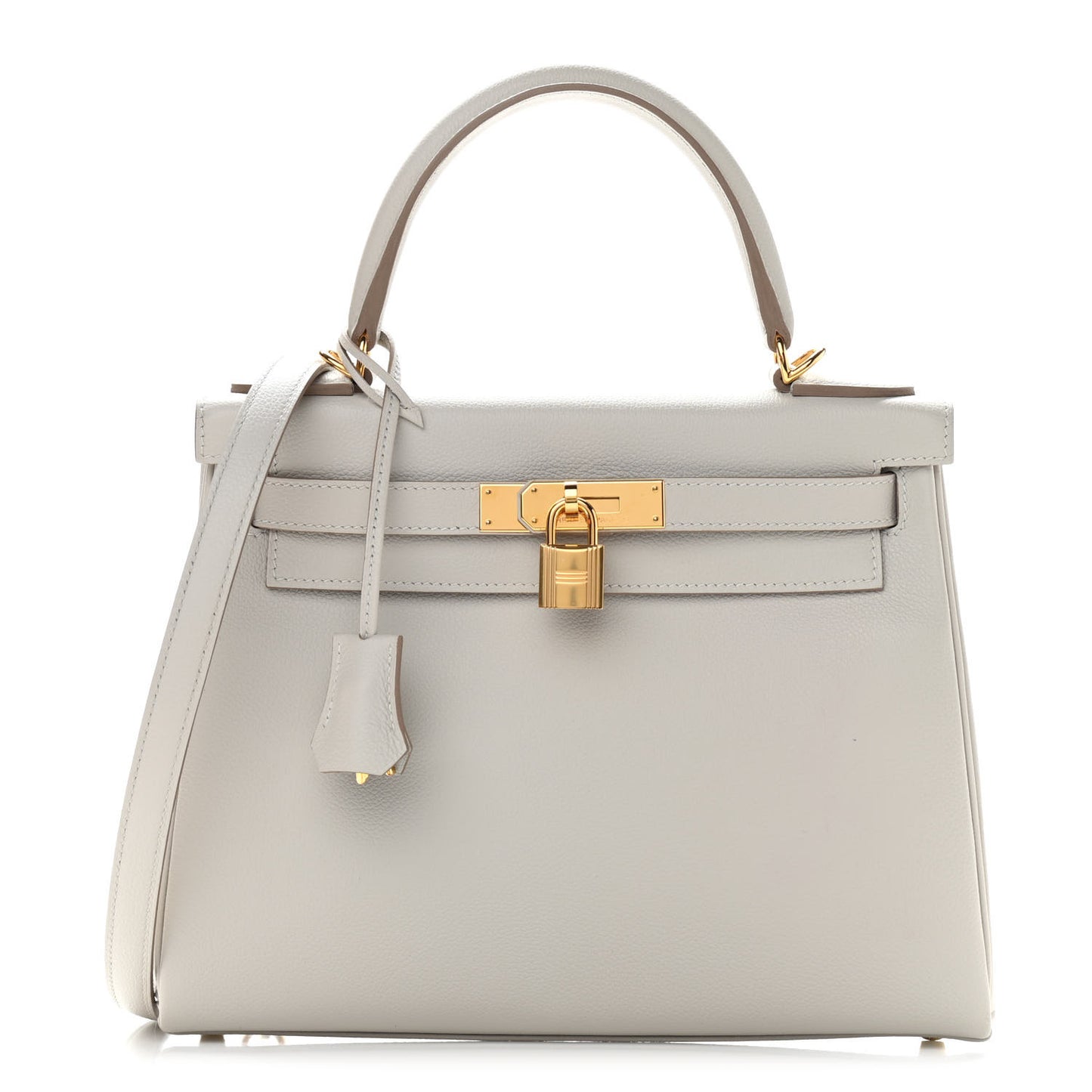Evercolor Kelly Retourne 28 Gris Perle