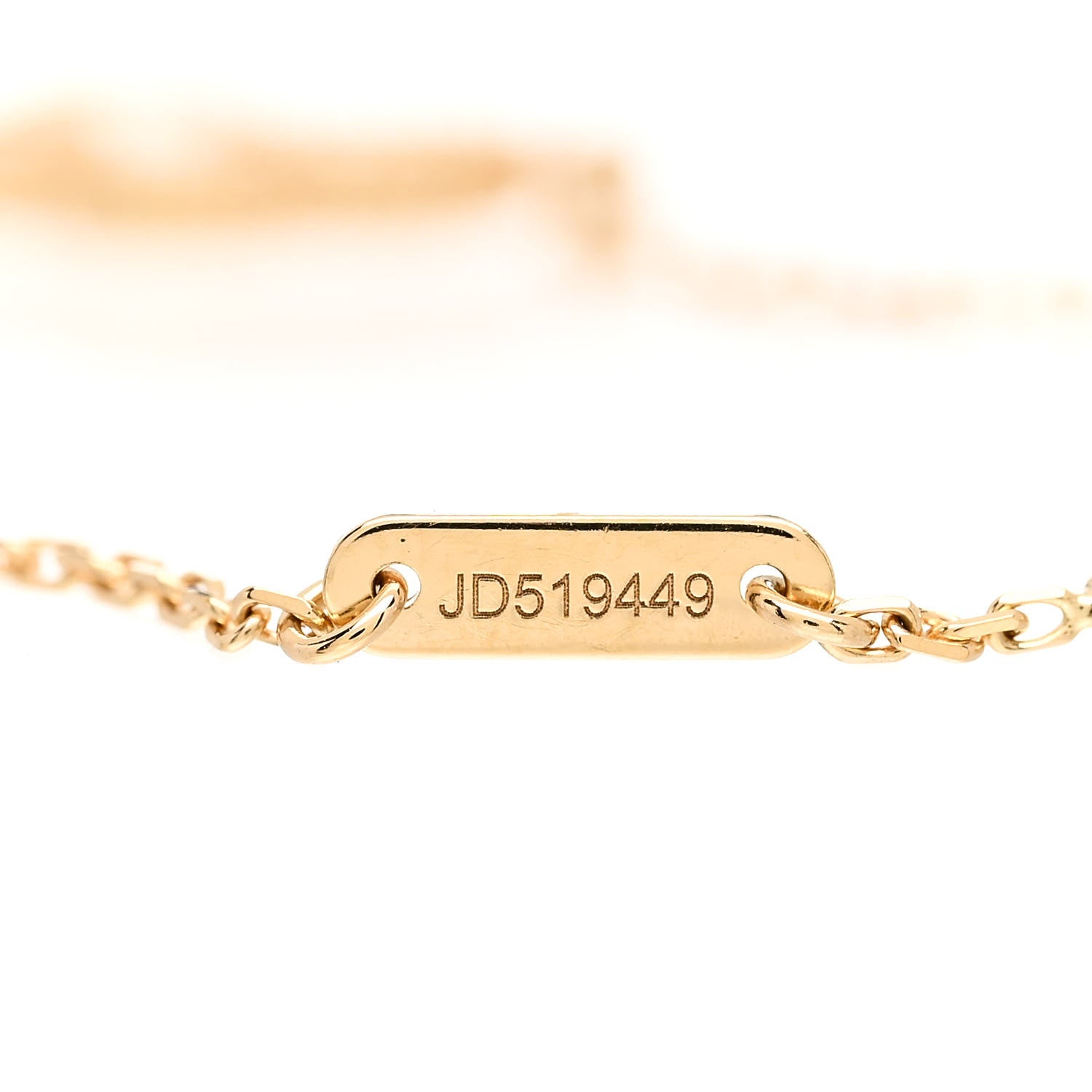 Van Cleef & Arpels 18K Yellow Gold Mother of Pearl Sweet Alhambra Butterfly Bracelet 3 of 5