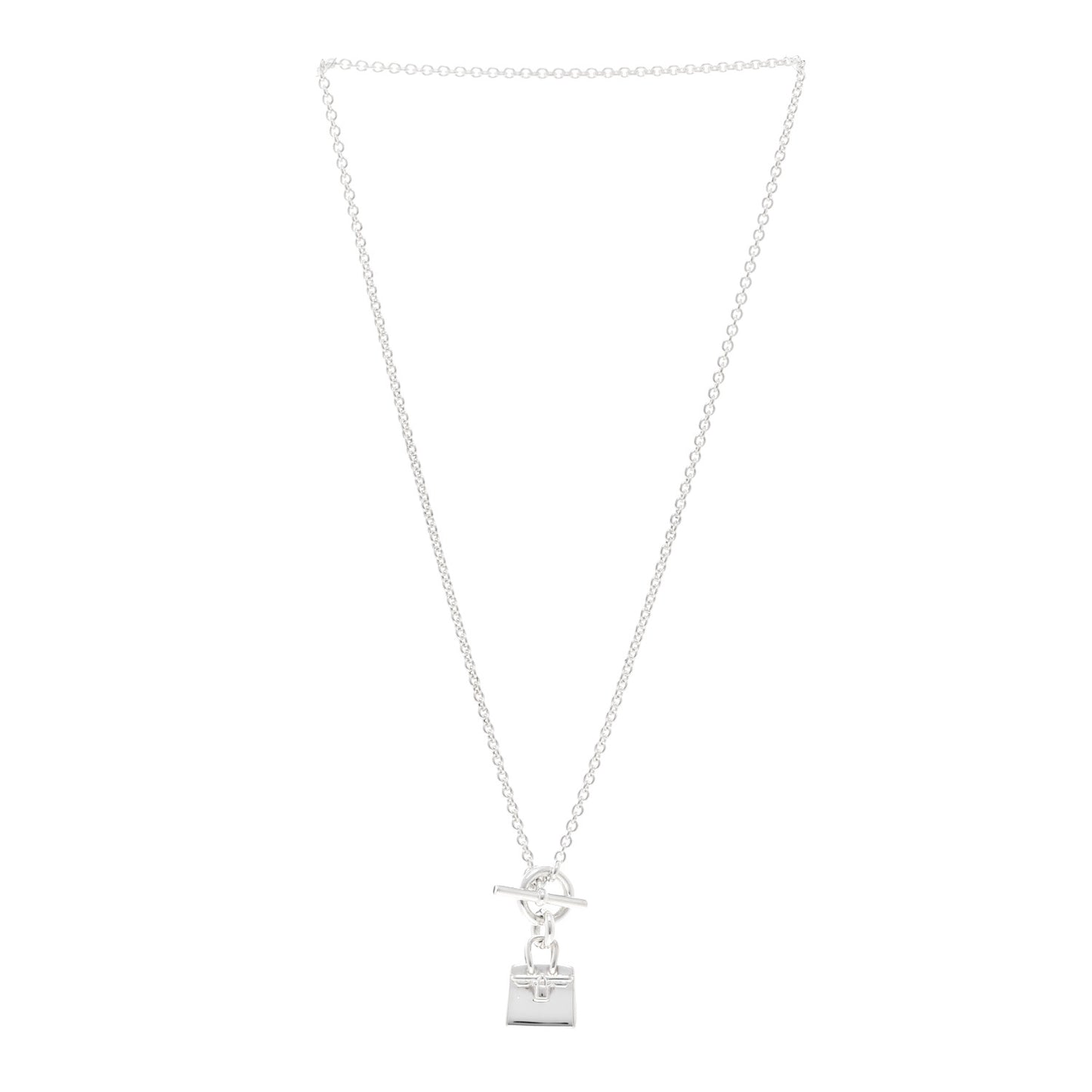 Sterling Silver Birkin Amulette Pendant Necklace