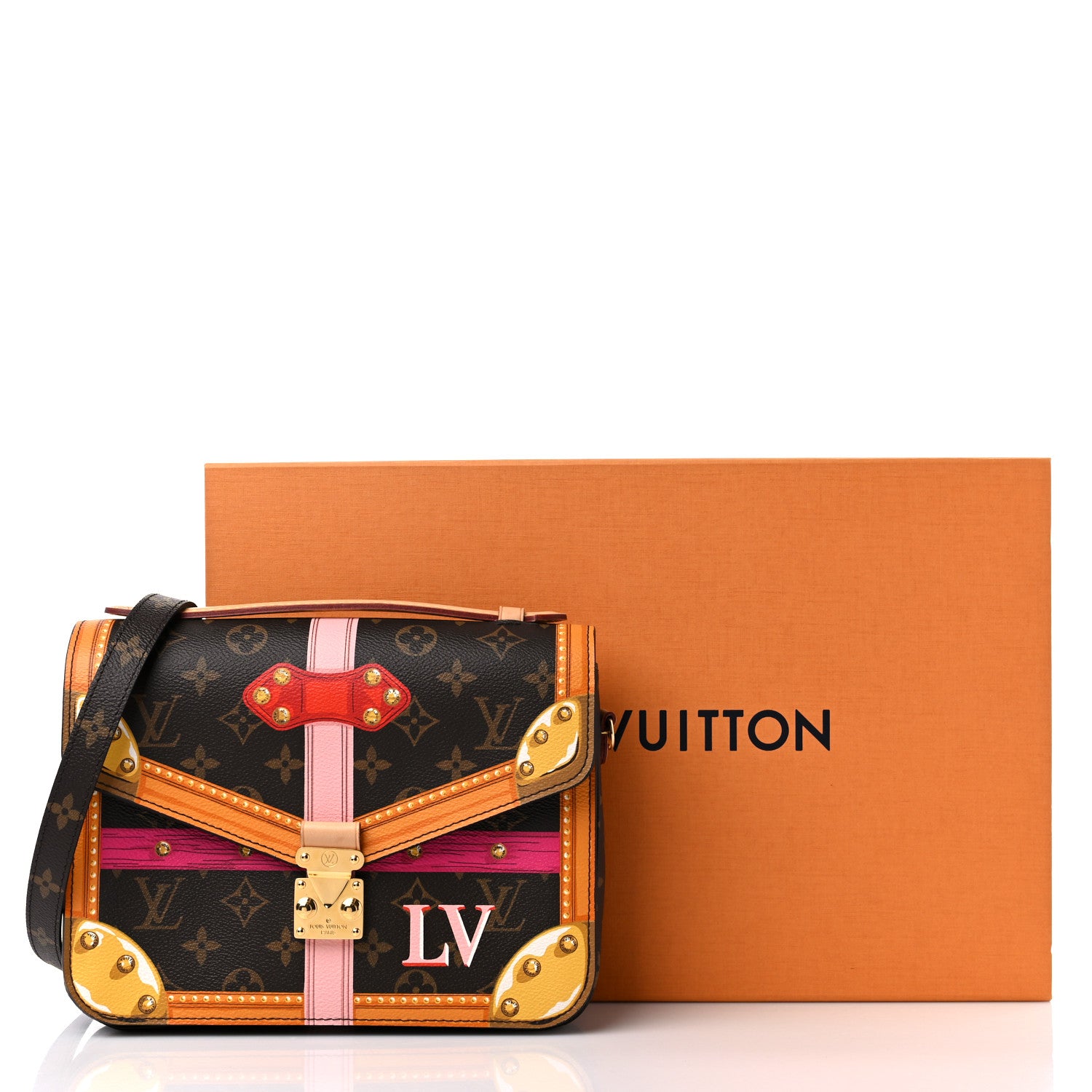 Louis Vuitton Monogram Summer Trunks Pochette Metis 9 of 9