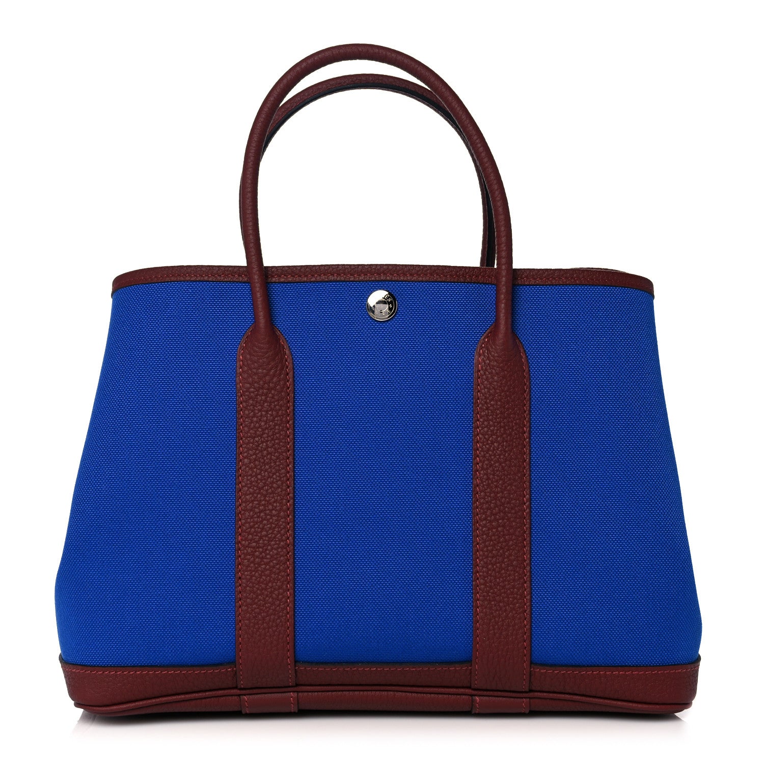 Hermes Toile Negonda Garden Party 30 TPM Bleu Bill Rouge H 1 of 10