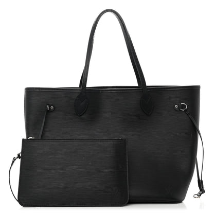 Louis Vuitton Epi Neverfull MM Black 1 of 12