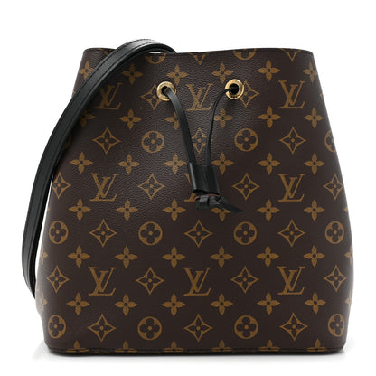 Louis Vuitton Monogram Neonoe MM Black 1 of 14
