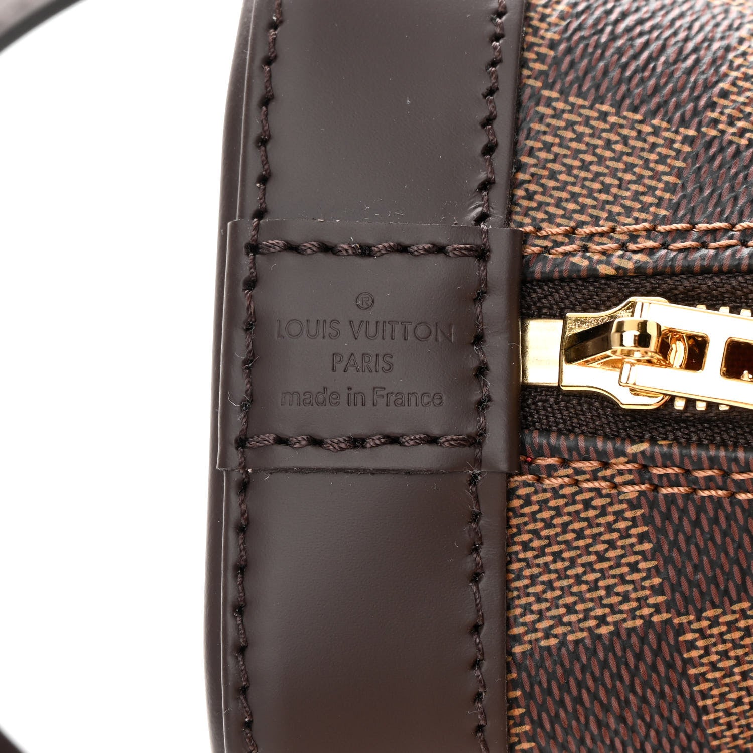 Louis Vuitton Damier Ebene Alma BB 6 of 10