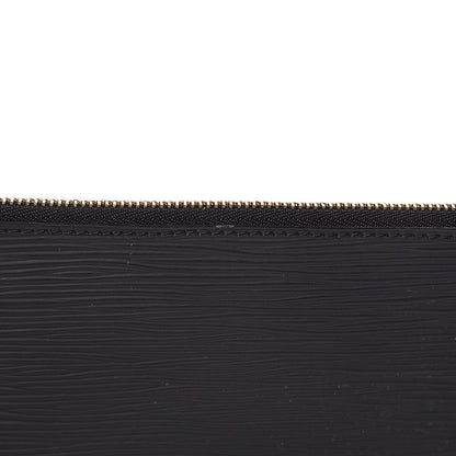 Louis Vuitton Epi Pochette Accessories 21 Black 7 of 10
