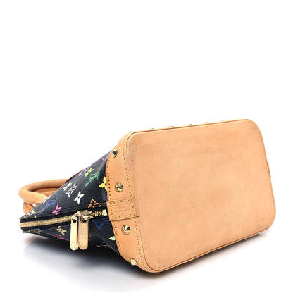 Louis Vuitton Monogram Multicolor Alma Black 4 of 11