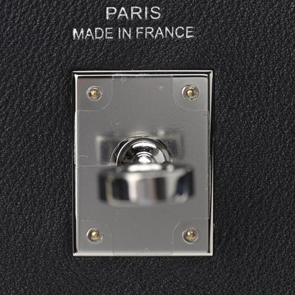 Hermes Swift Kelly Retourne 25 Black 25 of 35