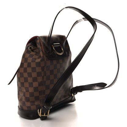 Louis Vuitton Damier Ebene Montsouris MM Backpack 3 of 10