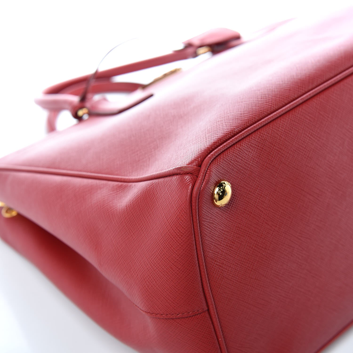 Prada Saffiano Medium Galleria Double Zip Tote Fuoco 14 of 20