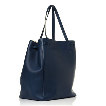 Celine Soft Grained Calfskin Medium Belt Cabas Phantom Deep Blue 4 of 13