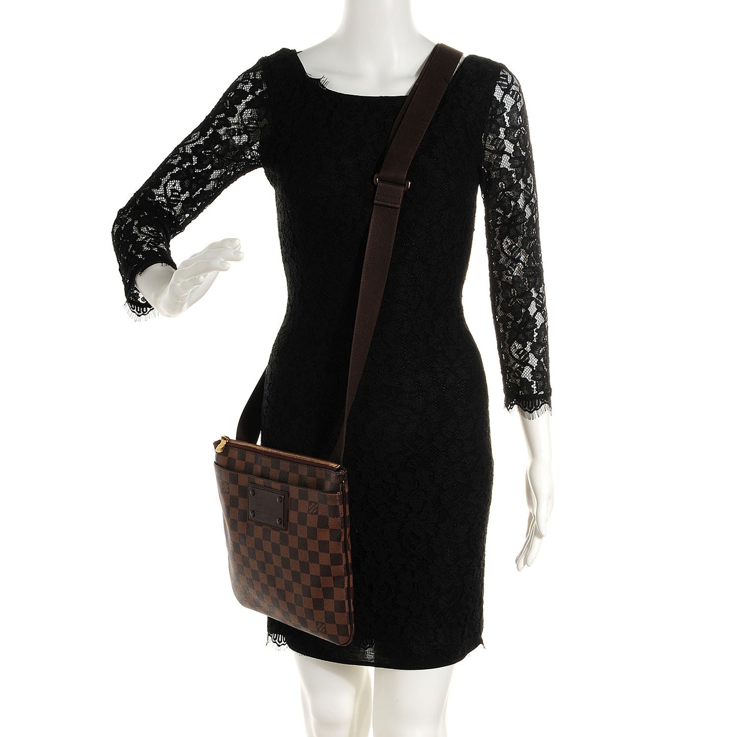 Damier Ebene Brooklyn Flat Pochette