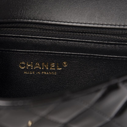 Chanel Patent Calfskin Quilted Mini Rectangular Flap Black 6 of 11