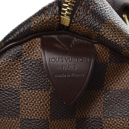 Louis Vuitton Damier Ebene Speedy 30 6 of 17